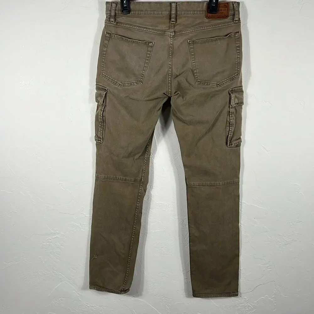 Vintage POLO RALPH LAUREN Cargo Utility Pants - Rare‎ Color - Sz 33x32 - EUC